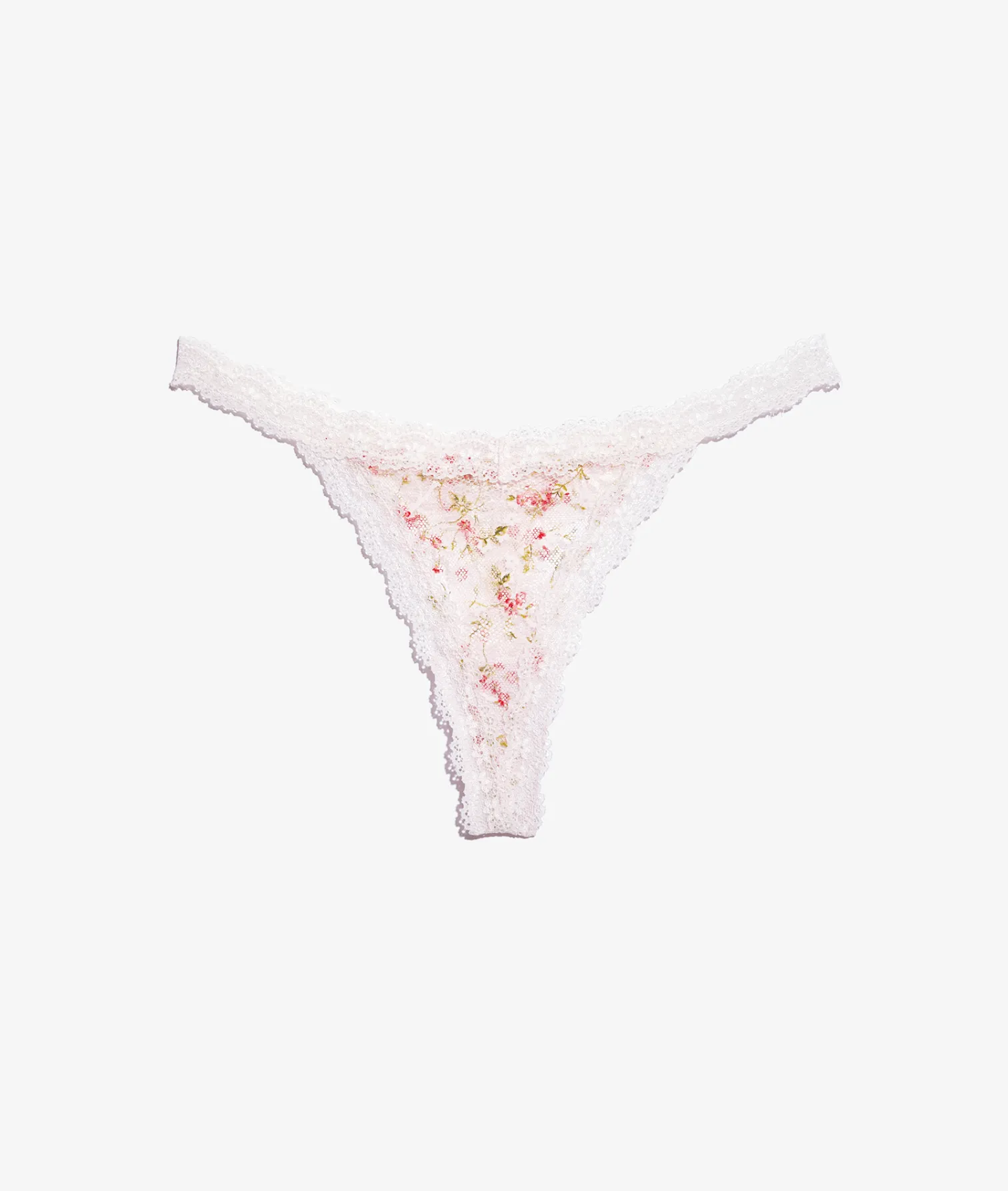 Etam Thong with Lace Trim PINKBACKGROUNDIMP Cheap