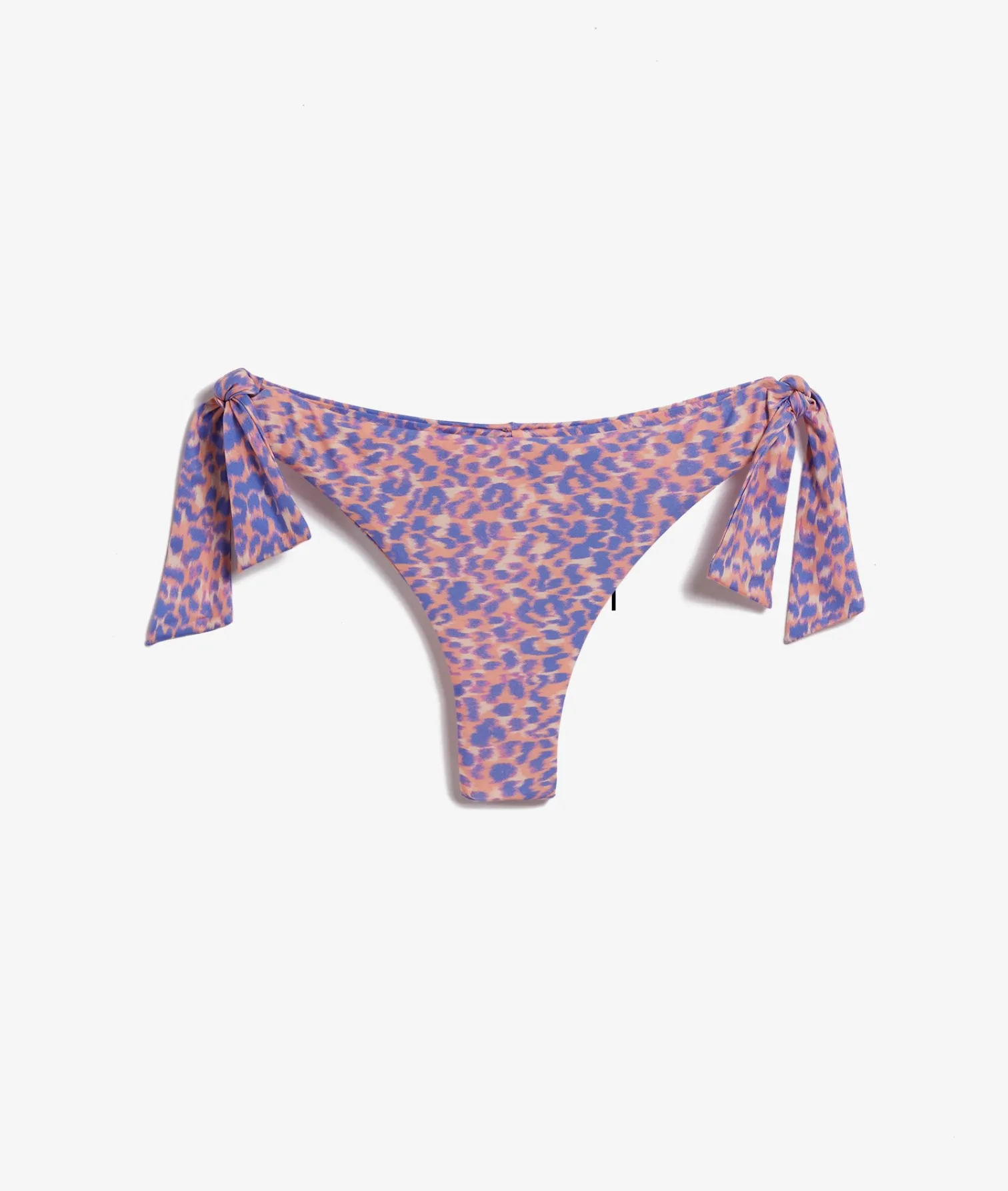 Etam Tie Brazilian Bikini with Print MAUVE Fashion
