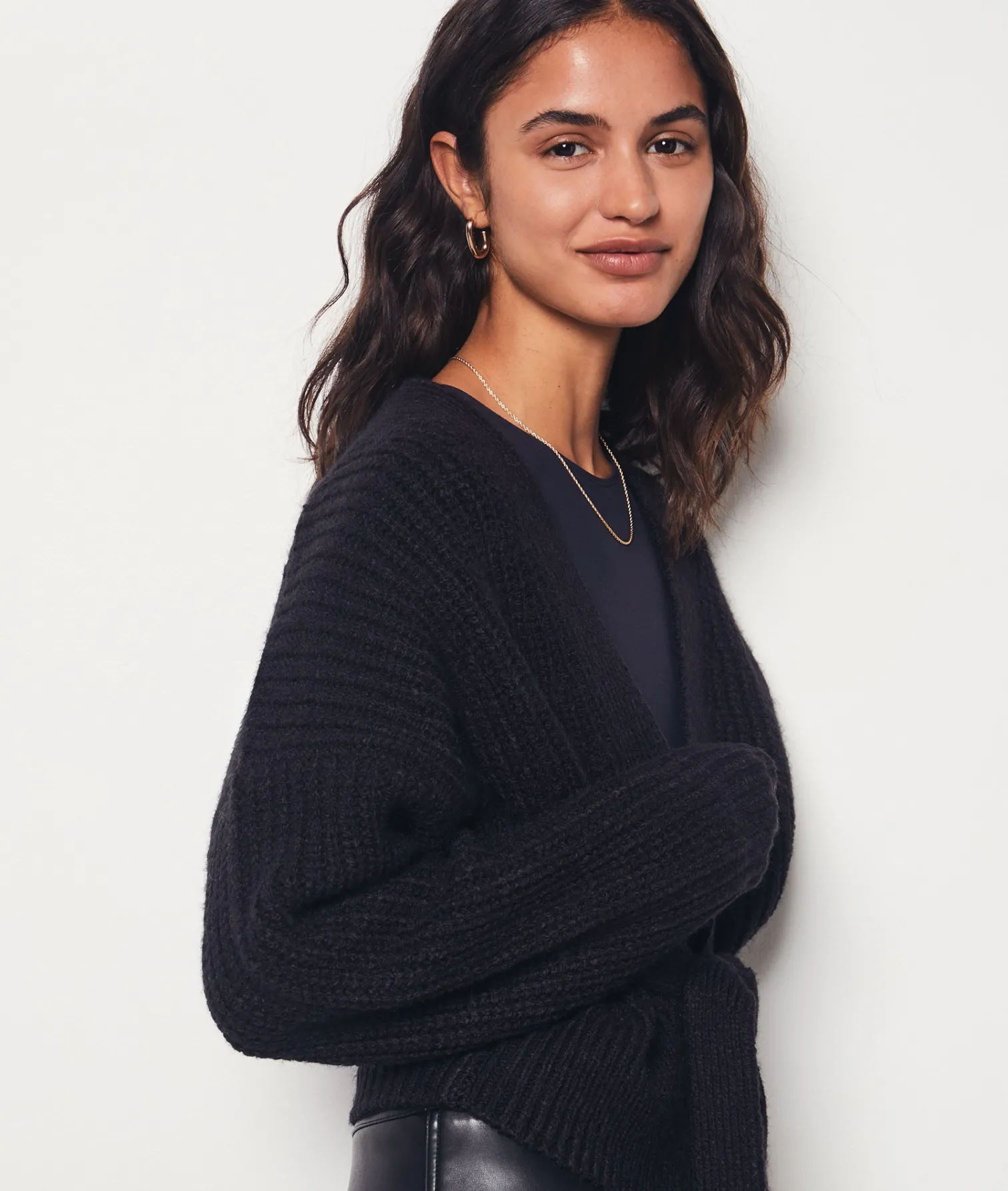 Etam Tie Cardigan BLACK Cheap