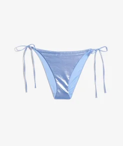 Etam Tie-side bikini bottom with mirror effect SKYBLUE Outlet