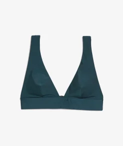 Etam Triangle Bikini Top GREEN Sale
