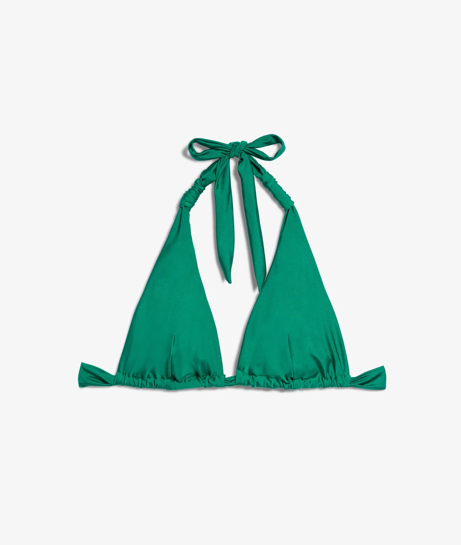 Etam Triangle Bikini Top EMERALD Clearance