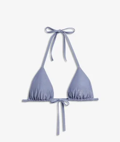 Etam Triangle Bikini Top GREY Hot