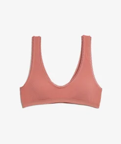 Etam Triangle Bralette in Cotton ROSE Store