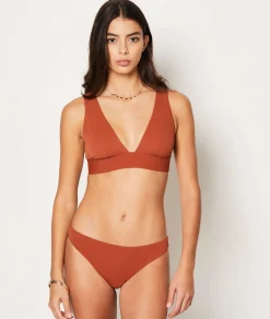 Etam Triangle haut de mailot MARRON Fashion