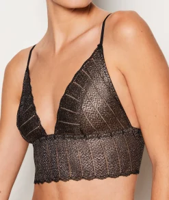 Etam Triangle sans armatures irisé CUIVRE Flash Sale