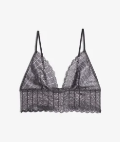 Etam Triangle sans armatures irisé NOIR Cheap