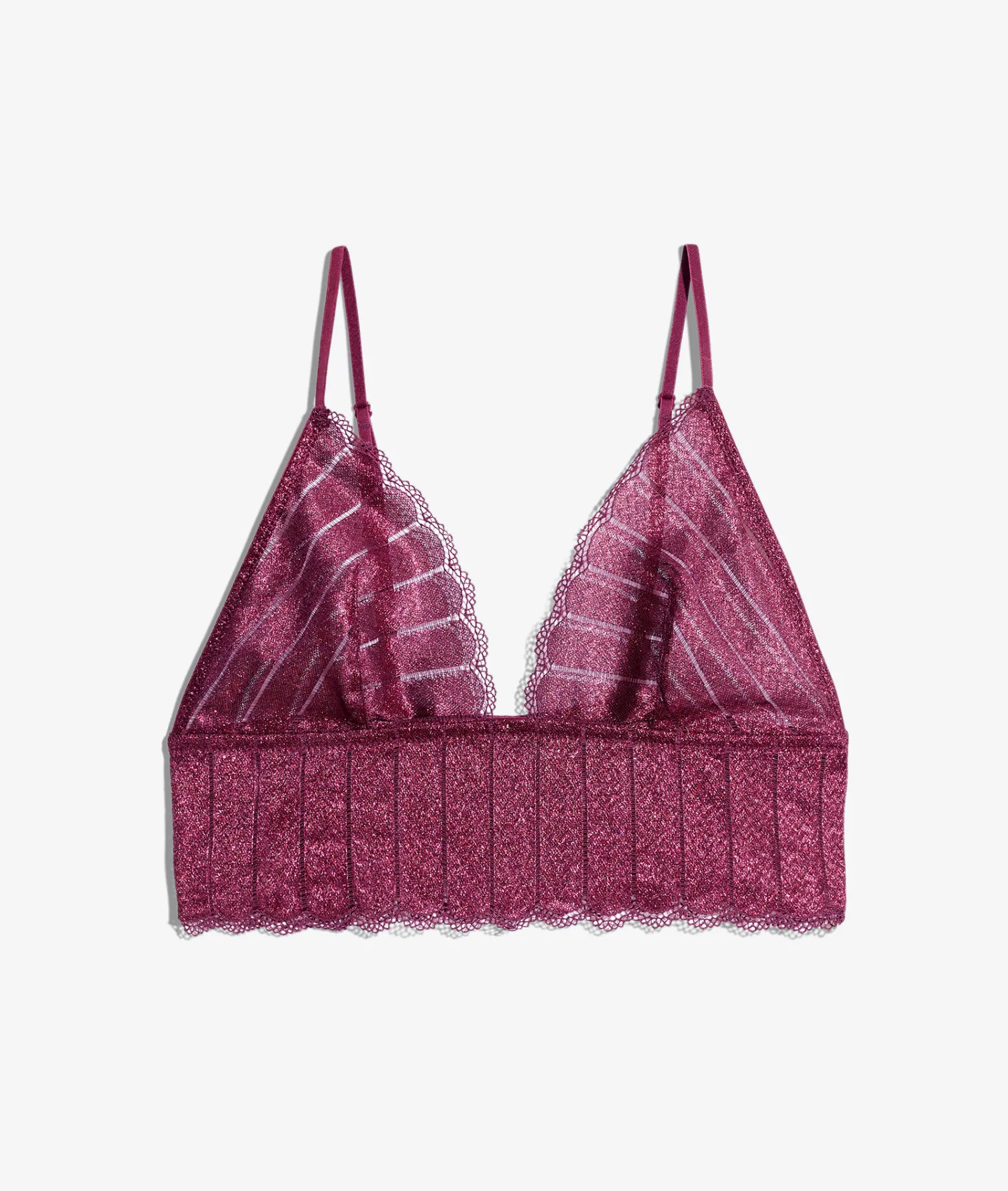 Etam Triangle sans armatures irisé PRUNE Online
