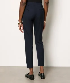 Etam Trousers with a cigarette cut RED Fashion