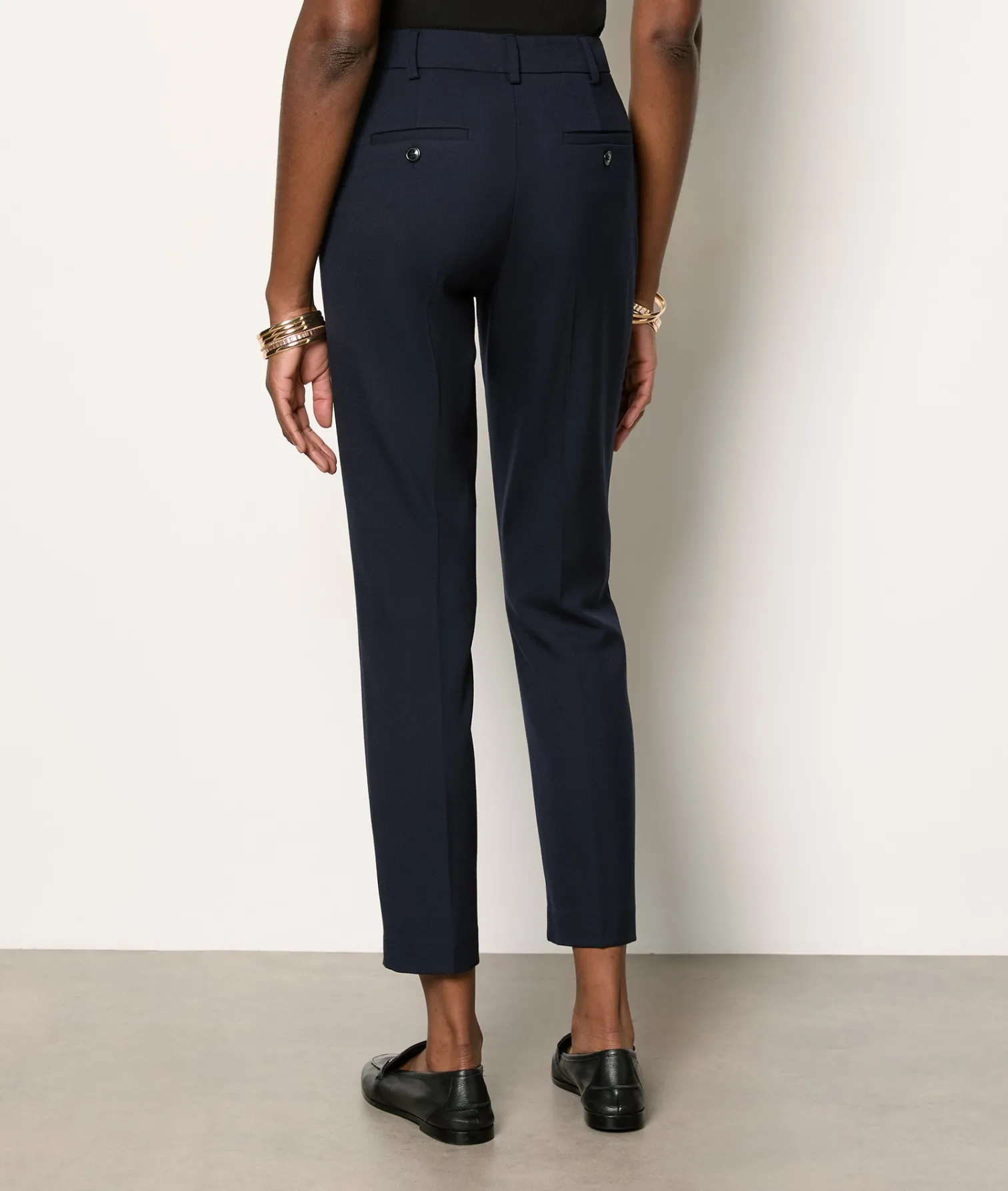 Etam Trousers with a cigarette cut RED Fashion