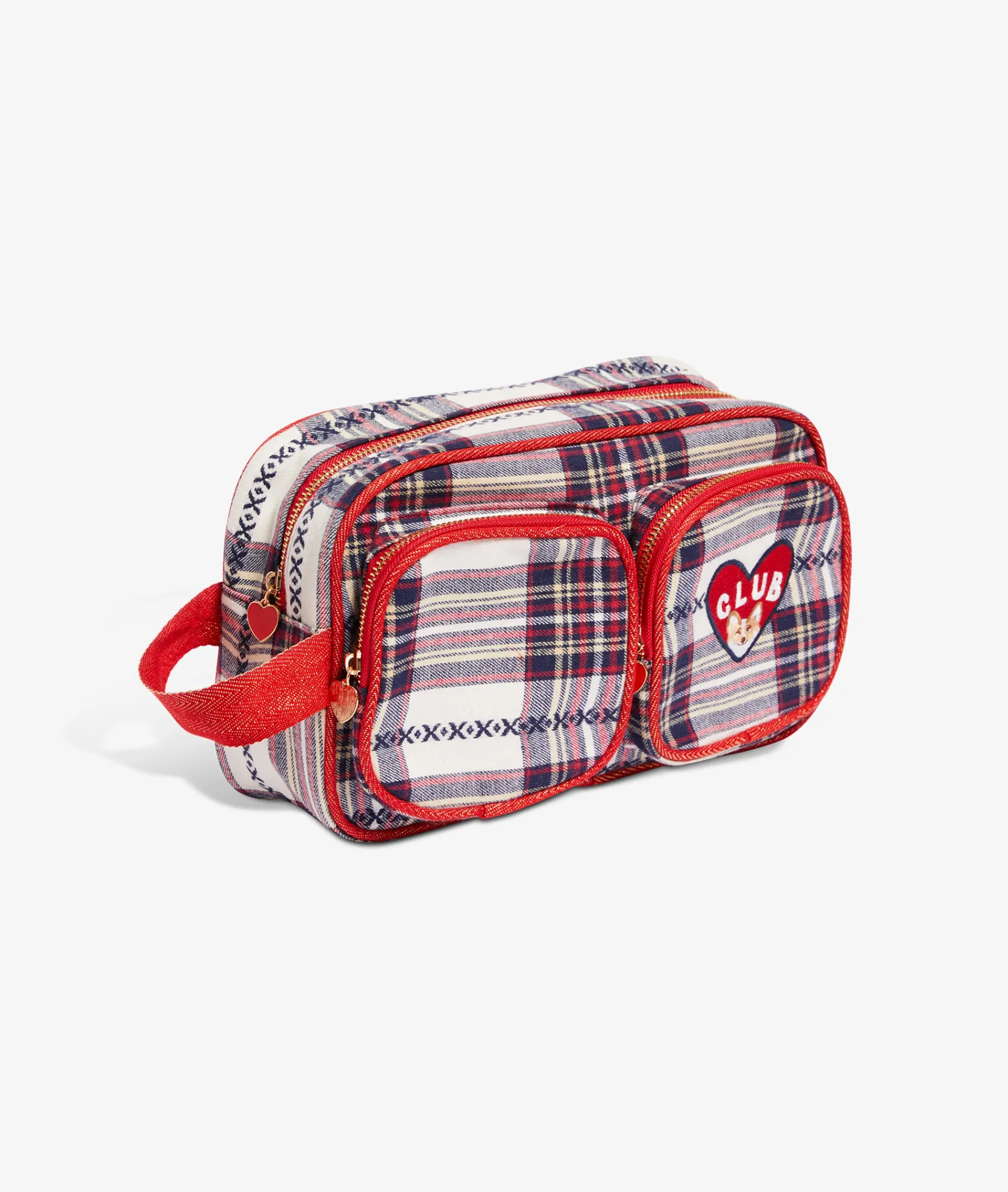 Etam Trousse à carreaux Corgi ECRU Shop