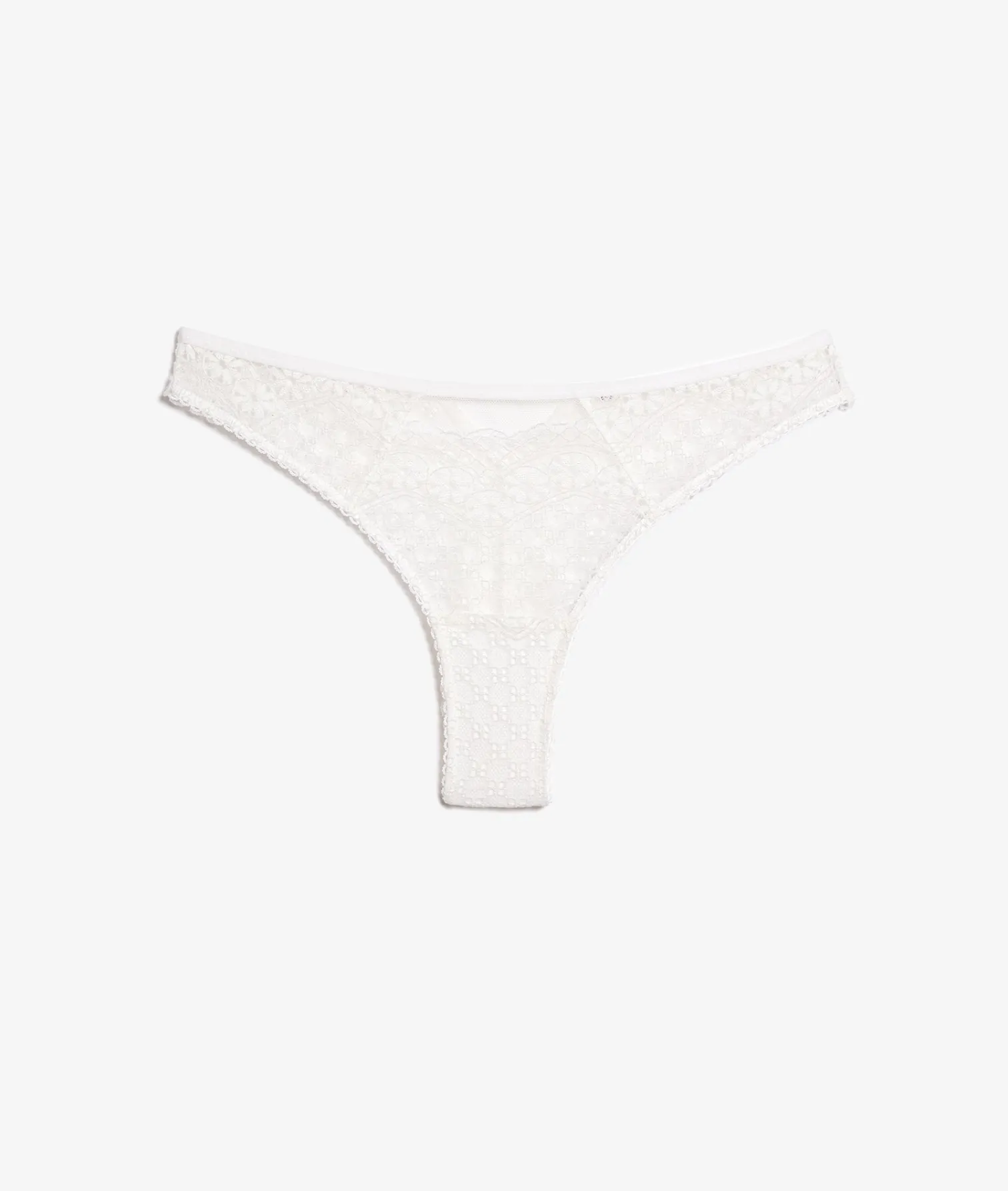 Etam Tulle Tanga ECRU Discount