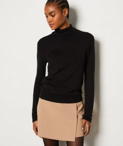 Etam Turtleneck Sweater NOIR Flash Sale
