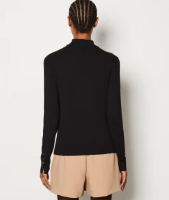 Etam Turtleneck Sweater NOIR Flash Sale