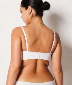 Etam Underwire Strapless Bra, D Cup ECRU Store