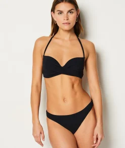 Etam Underwired Push-Up Bikini Top NOIR Online