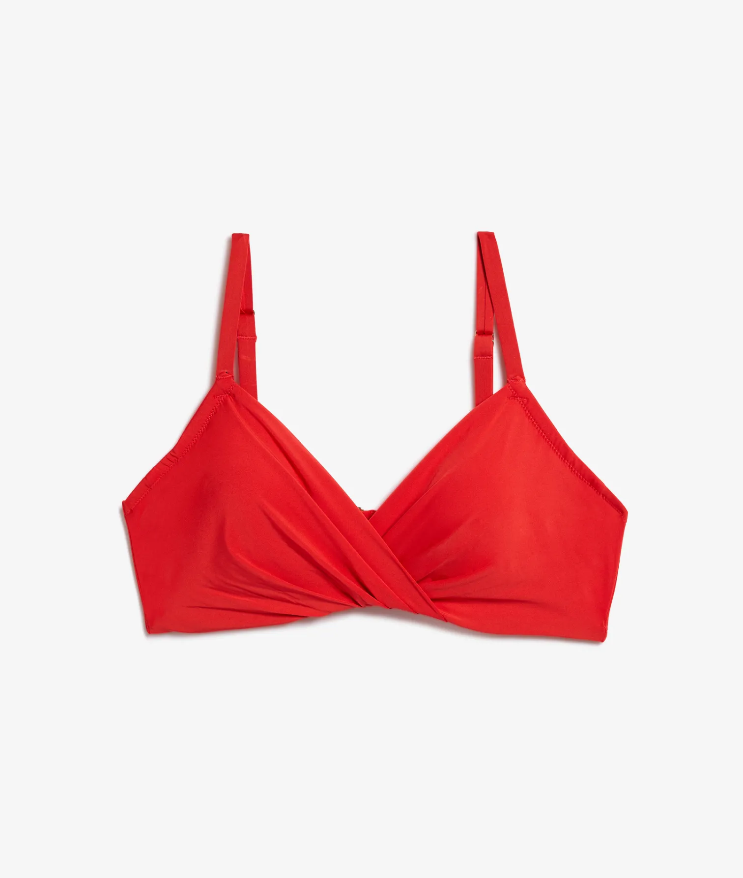 Etam Underwired Triangle Bikini Top ROUGE Outlet