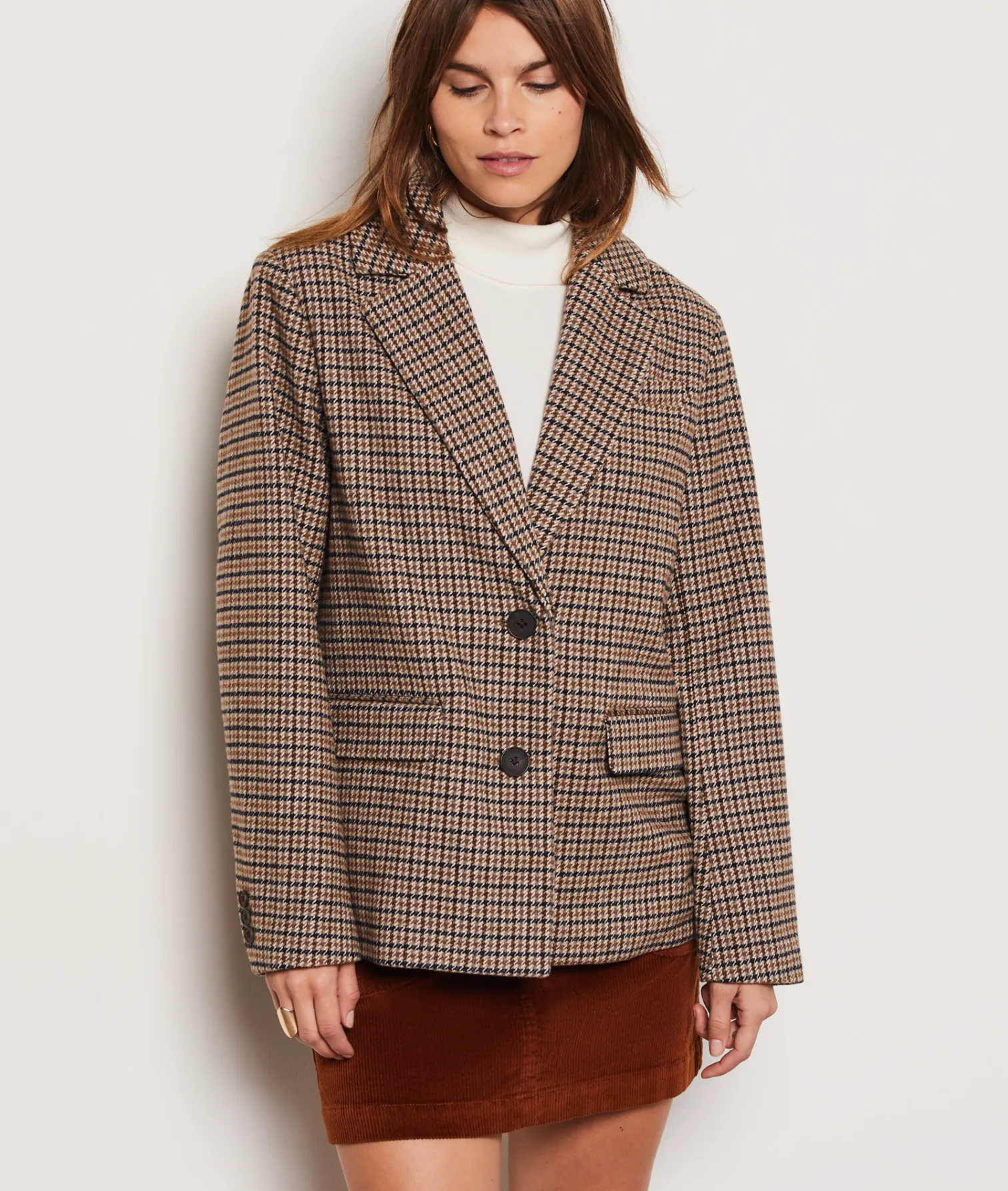 Etam Veste blazer à carreaux MULTICOLORE Cheap