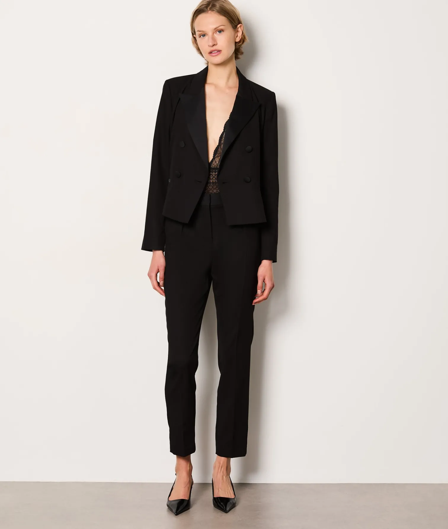 Etam Veste de blazer courte NOIR Best Sale