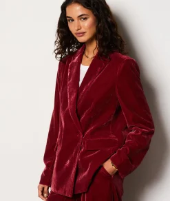 Etam Veste en velours BORDEAUXGRENAT Fashion