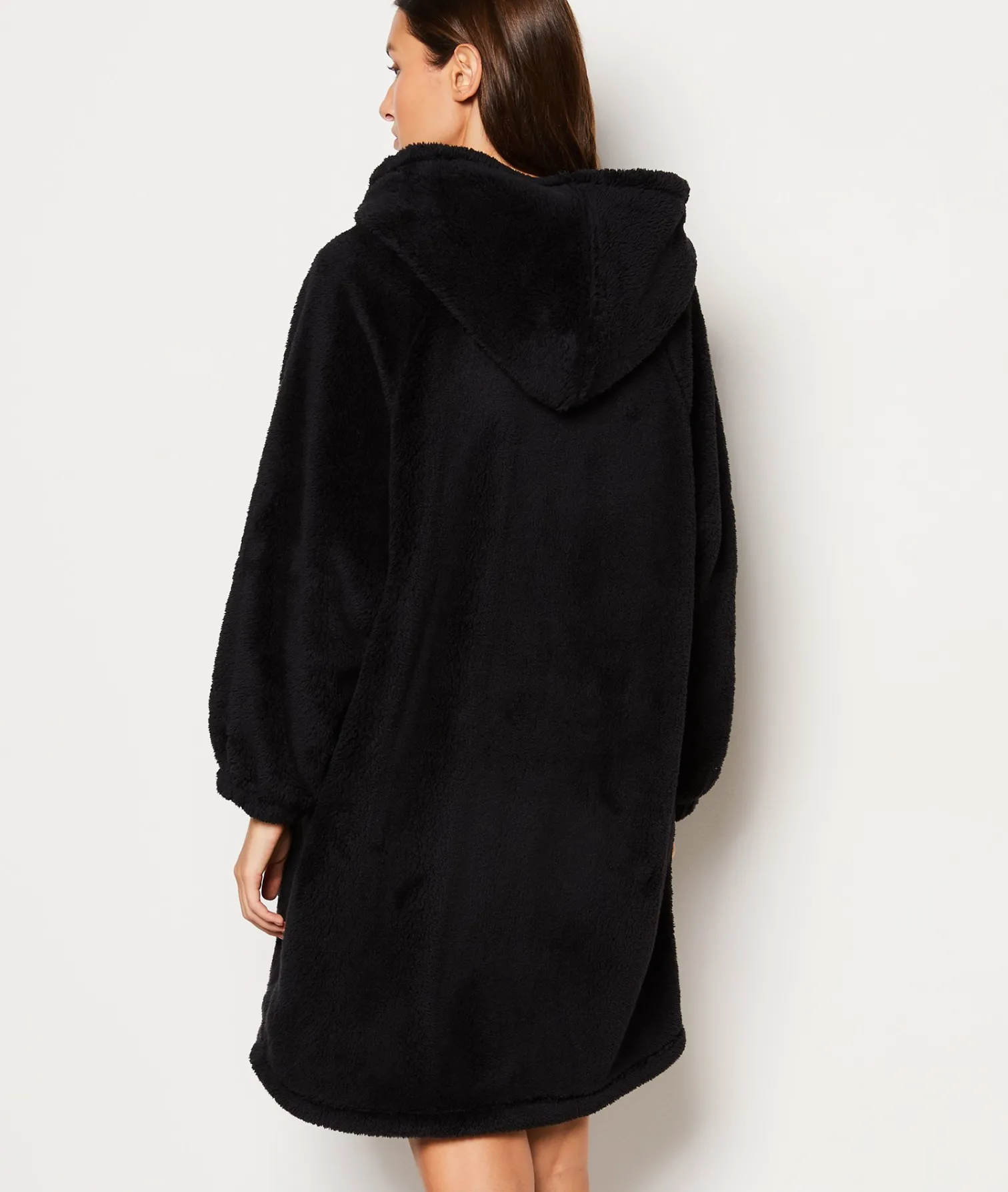 Etam Veste longue polaire NOIR Online