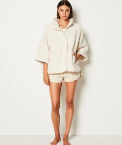 Etam Veste polaire BEIGE Clearance