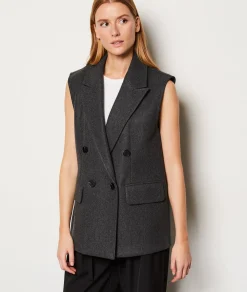 Etam Veste sans manches GRIS Clearance
