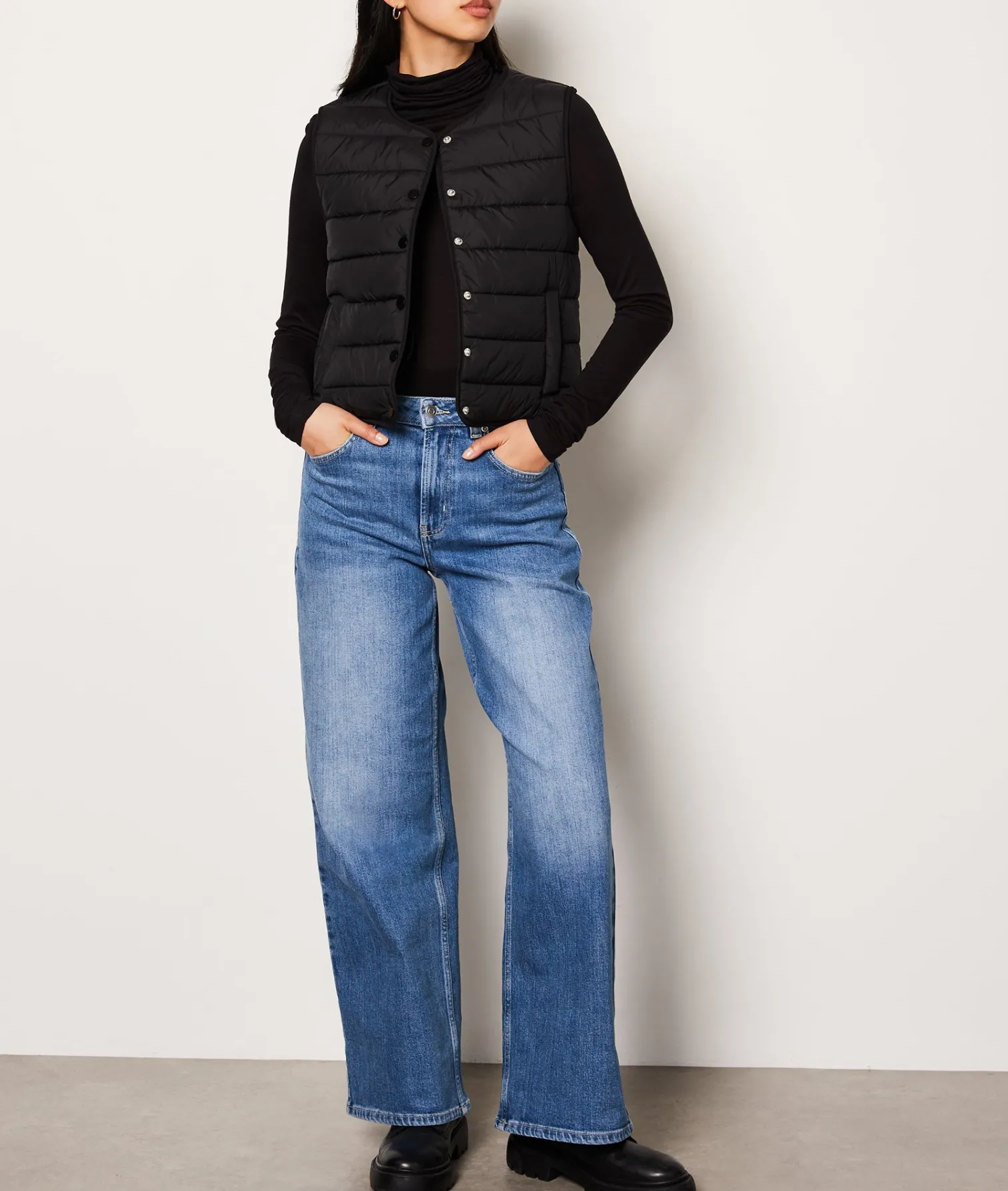 Etam Wide Cut Jeans ROYALBLUE Outlet