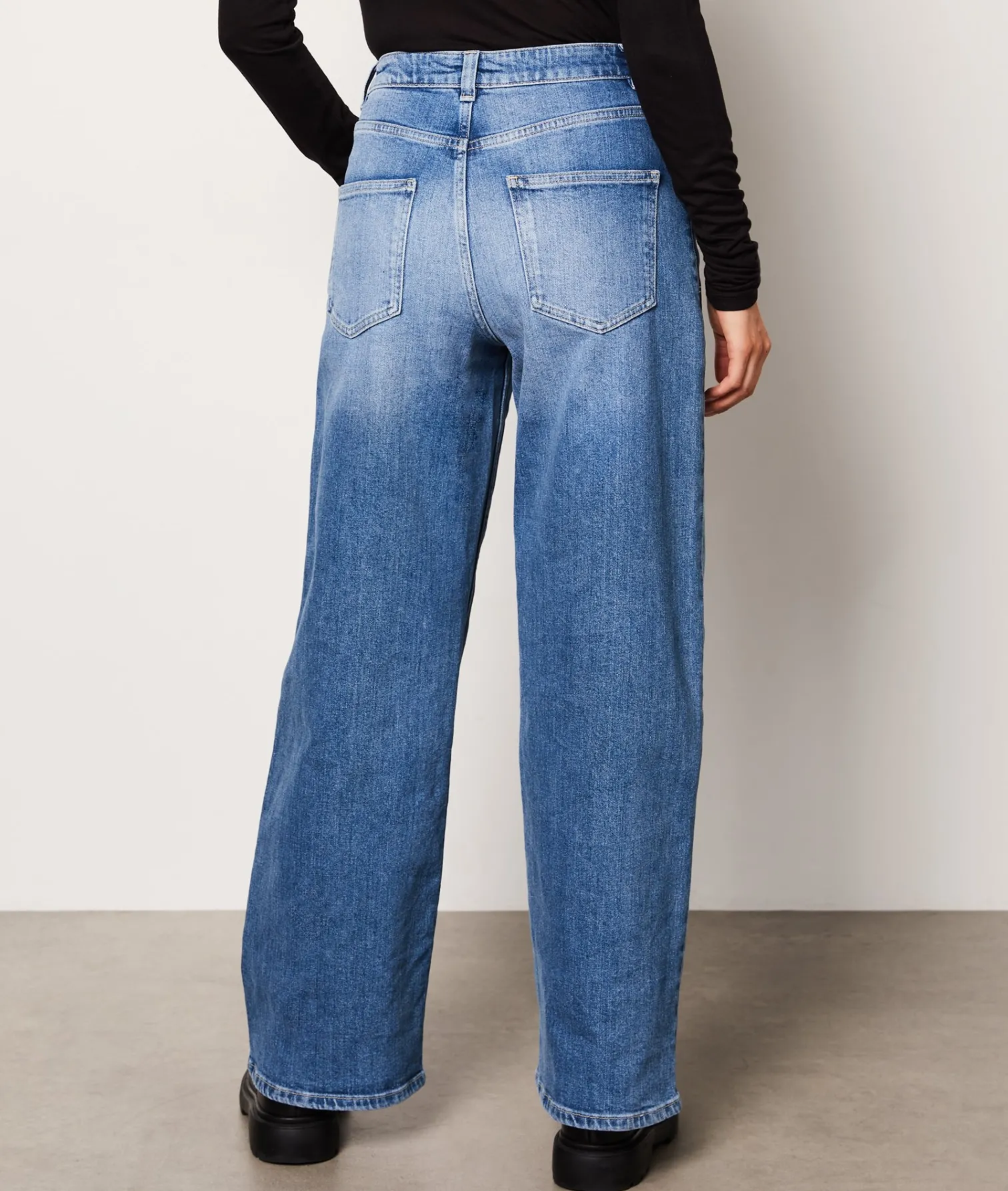 Etam Wide Cut Jeans ROYALBLUE Outlet