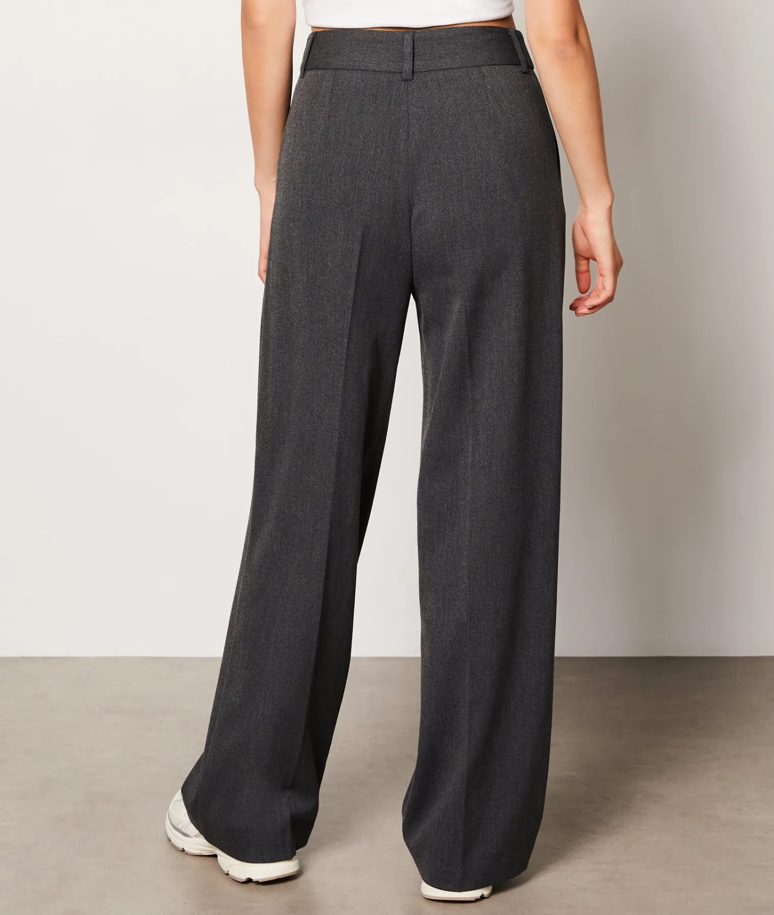 Etam Wide Cut Trousers ANTHRACITE Flash Sale