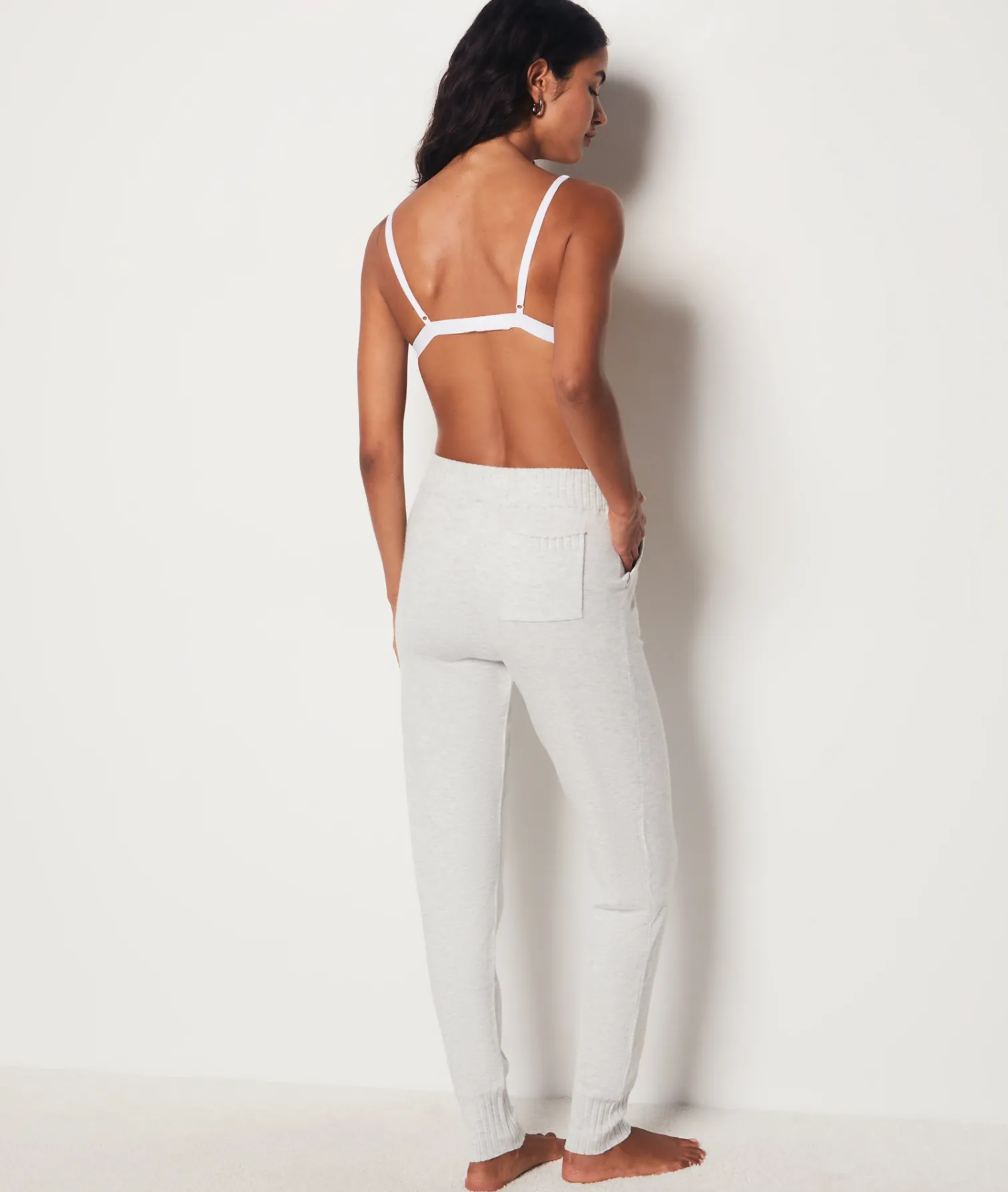 Etam Wide Cut Trousers GREY Fashion