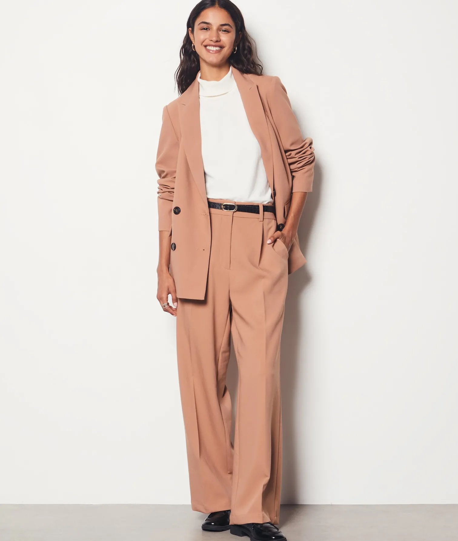 Etam Wide Cut Trousers DUNE Clearance