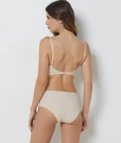 Etam Wireless Backless Bralette LINEN Outlet