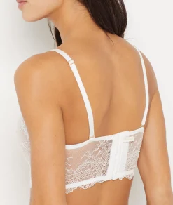 Etam Wireless Bustier Bra ECRU Hot