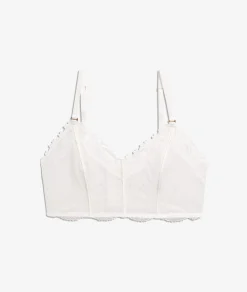 Etam Wireless Bustier Bra ECRU Hot