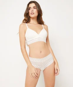 Etam Wireless Lightly Lined Bra PEARL Hot