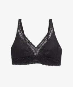 Etam Wireless Post-Mastectomy Triangle Bra BLACK Store