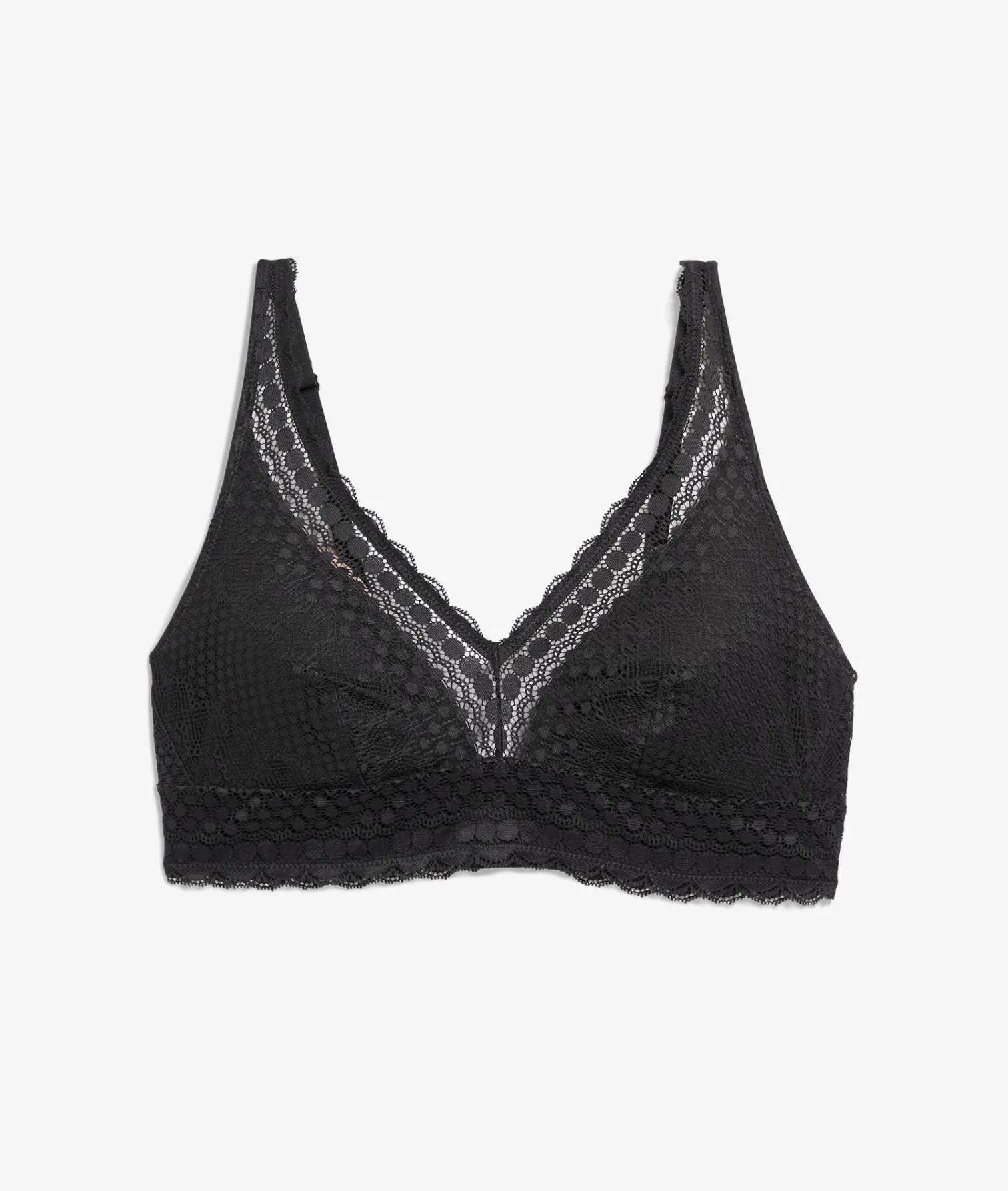 Etam Wireless Post-Mastectomy Triangle Bra BLACK Store