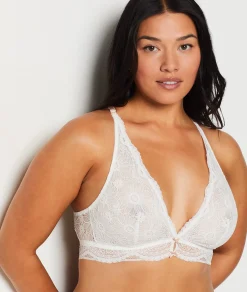 Etam Wireless Triangle Bra ECRU Cheap