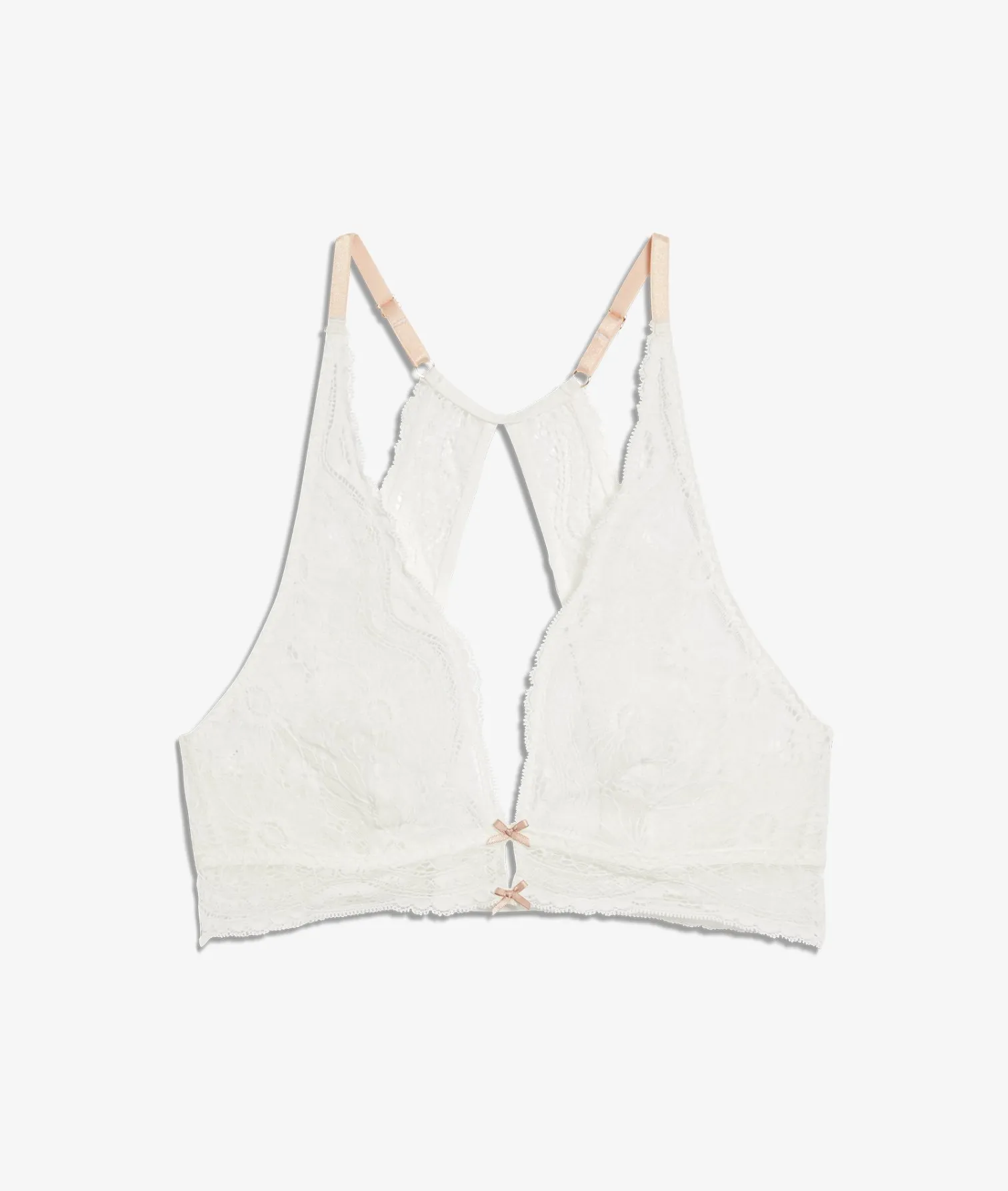Etam Wireless Triangle Bra ECRU Cheap