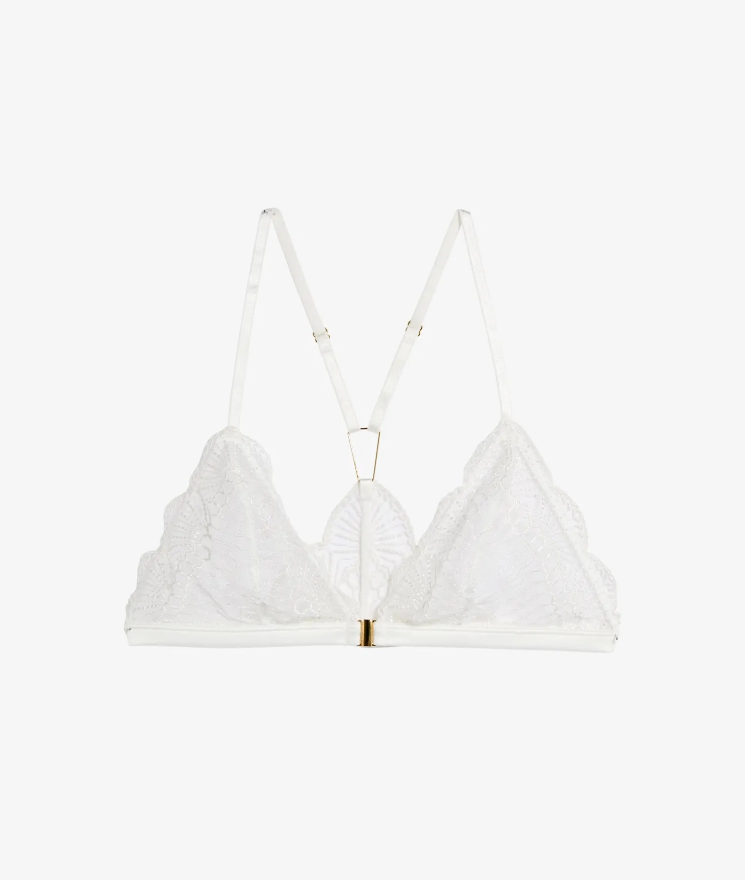 Etam Wireless Triangle Bra ECRU Online