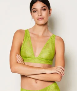 Etam Wireless Triangle Bralette NILEGREEN Flash Sale